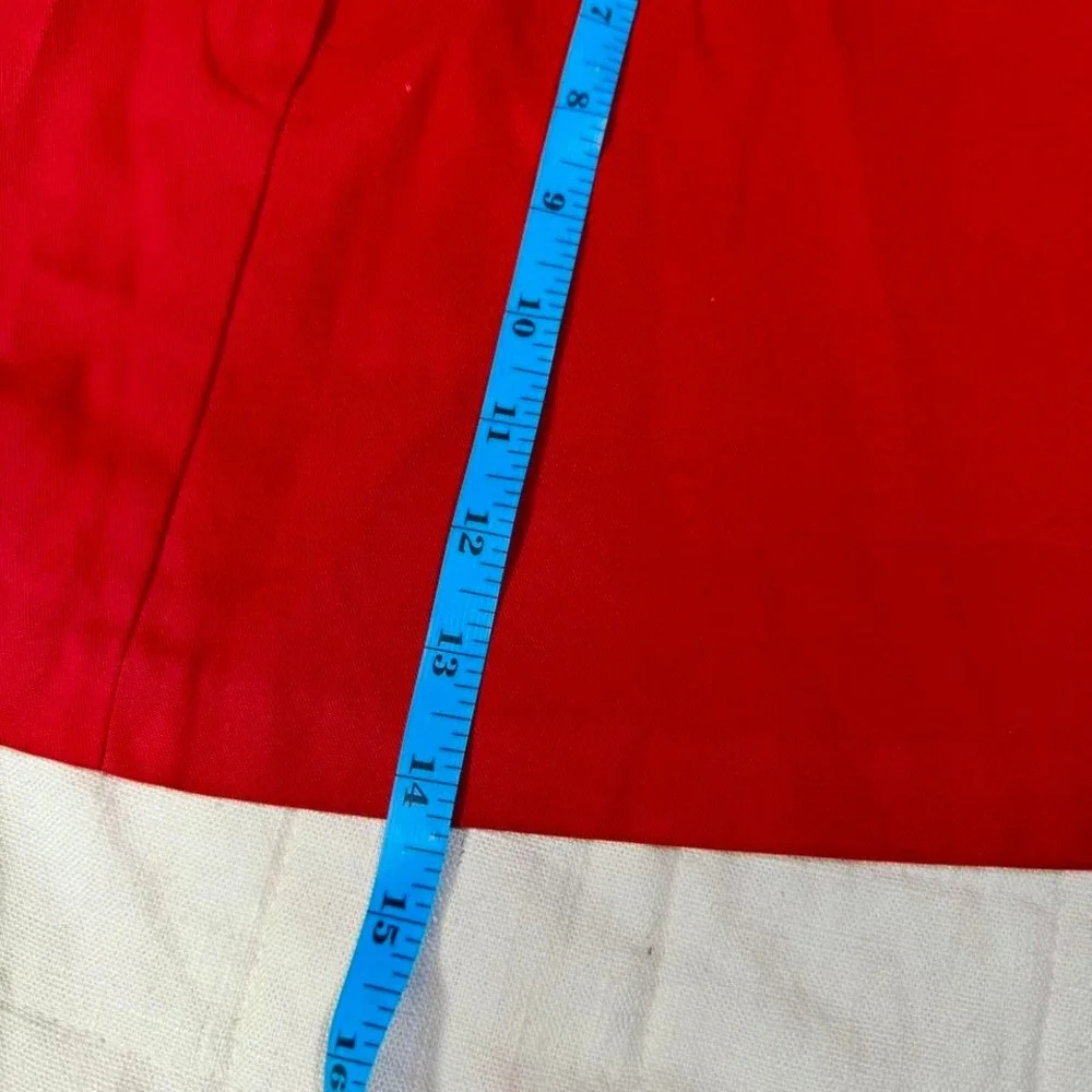 Vintage RR Sportwear Red Cotton Mini‎ Skirt – Size M (Fits S, Made in California